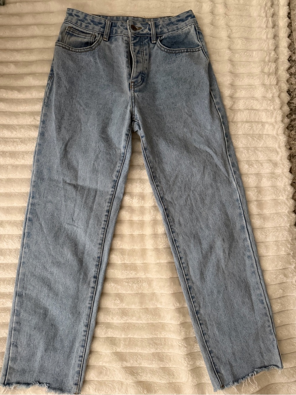 Brandy Melville/ J. Galt Light Blue Straight-Leg Jeans